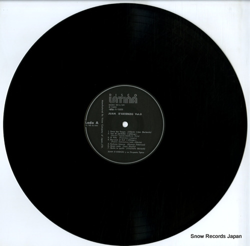 D'ARIENZO, JUAN juan d'arienzo vol.3 DL-143