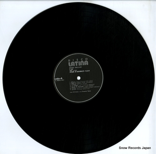 D'ARIENZO, JUAN juan d'arienzo vol.4 DL-152