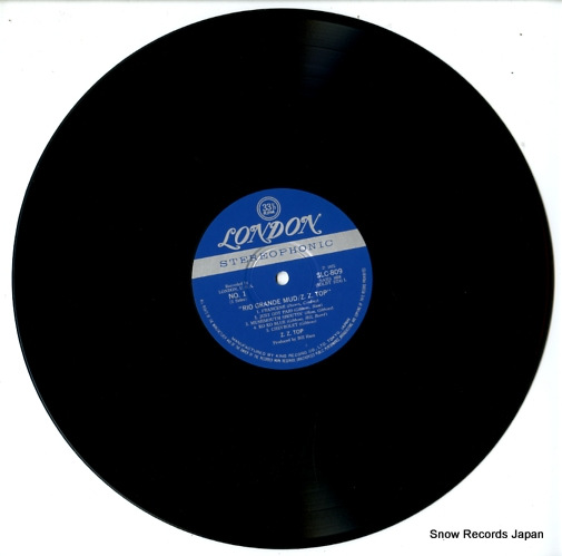 ZZ TOP rio grande mud SLC809