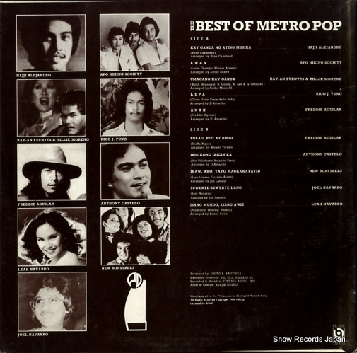 V/A the best of metro pop BA-5056