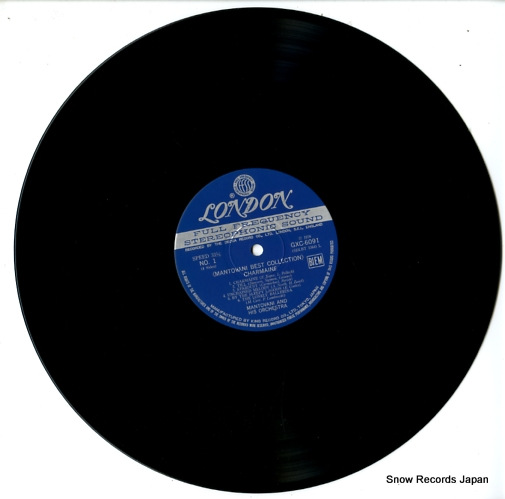 MANTOVANI AND HIS ORCHESTRA best collection GXC6091