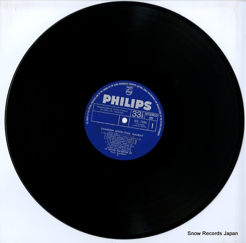MAURIAT, PAUL chanson mood SFX-7096
