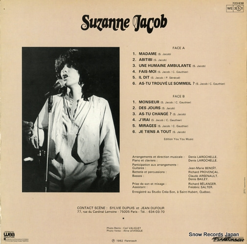 JACOB, SUZANNE madame... monsieur 723638