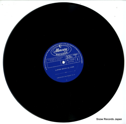 BROWN, CLIFFORD all stars SM-7254(M)