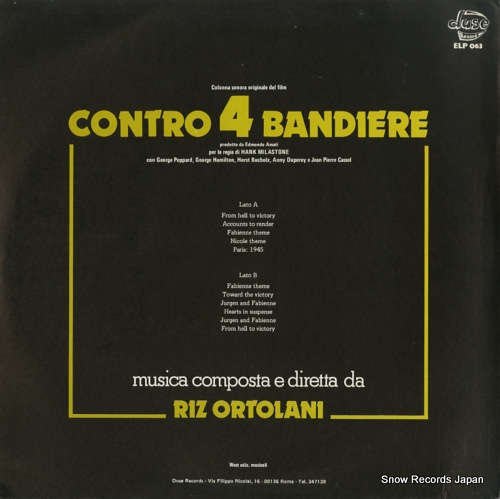 ꥺȥ顼 contro 4 bandiere ELP063