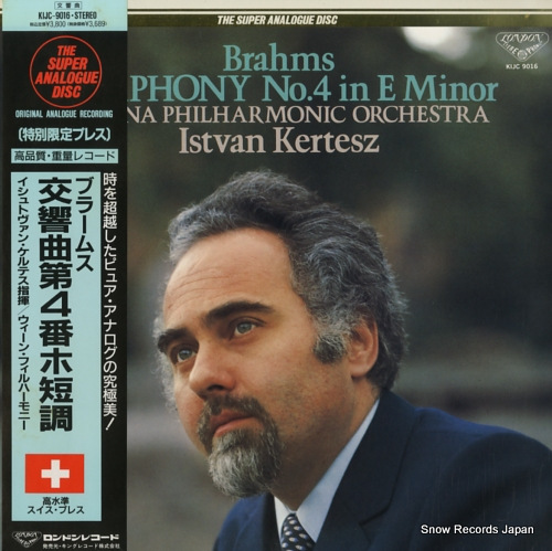 KERTESZ, ISTVAN brahms; symphony no.4 in e minor KIJC-9016