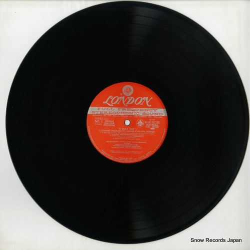 PAVAROTTI, LUCIANO o sole mio / luciano pavarotti sings italian songs KIJC9230