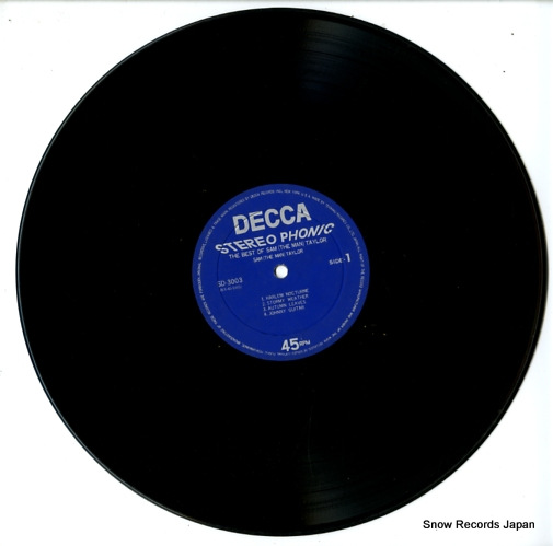TAYLOR, SAM the best of sam (the man) taylor SD-3003