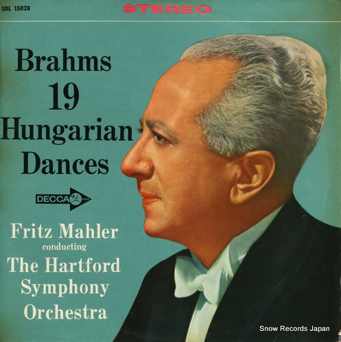 MAHLER, FRITZ brahms; hungarian dances SDL15028