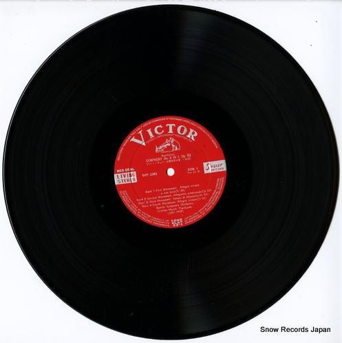 MUNCH, CHARLES beethoven; symphony no.8 SHP-2283