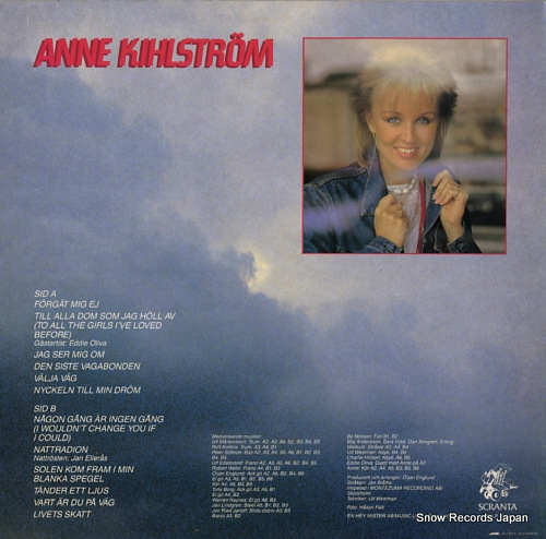 KIHLSTROM, ANNE forgat mig ej SALP1040