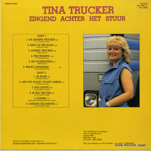 TRUCKER, TINA zingend achter het stuur TAR19063TL