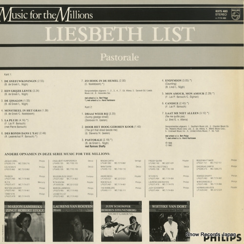 LIST, LIESBETH pastorale 6375483