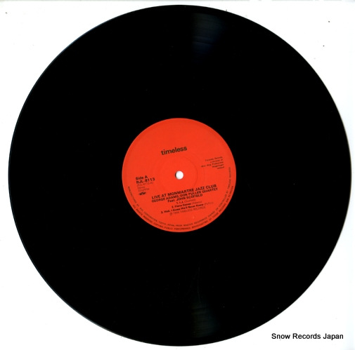ADAMS, GEORGE live at montmartre jazz club RJL-8113