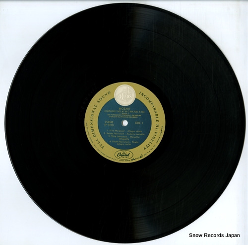 STEINBERG, WILLIAM mozart; symphony no.41 in c major 