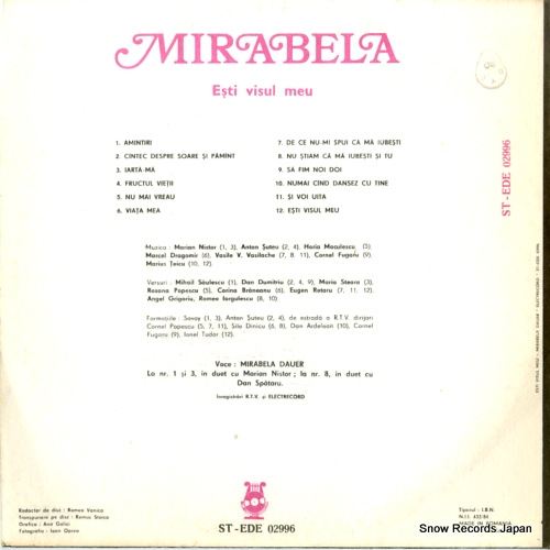 MIRABELA DAUER esti visul meu ST-EDE02996