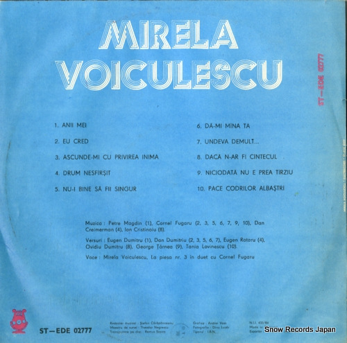 MIRELA VOICULESCU mirela voiculescu ST-EDE02777