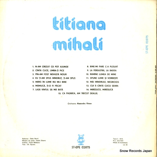 MIHALI, TITIANA n-am crezut ca pot ajunge ST-EPE02875