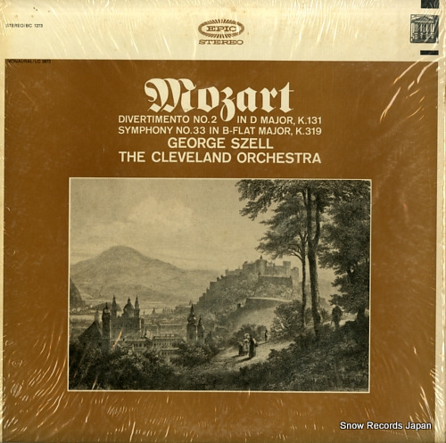 SZELL, GEORGE mozart; divertimento no.2 in d major k.131 BC1273