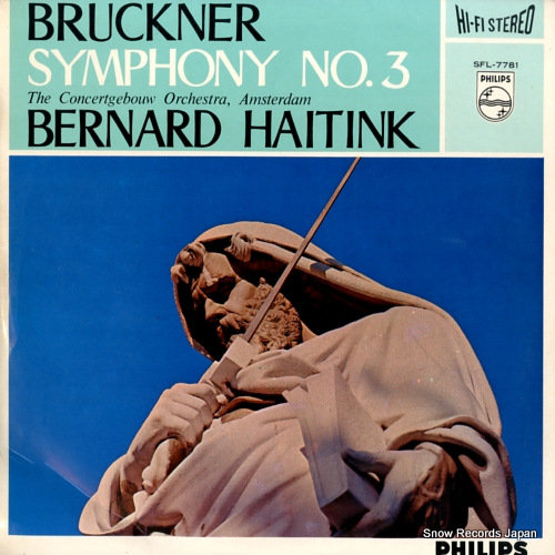 HAITINK, BERNARD bruckner; symphony no.3 SFL-7781
