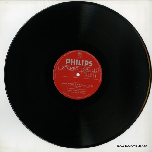 ROWICKI, WITOLD dvorak; symphony no.4 SFX-8566