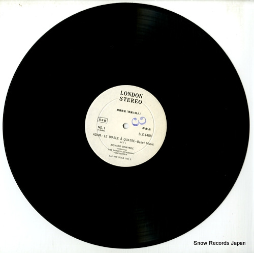BONYNGE, RICHARD adam; le diable a quatre - ballet music SLC1488