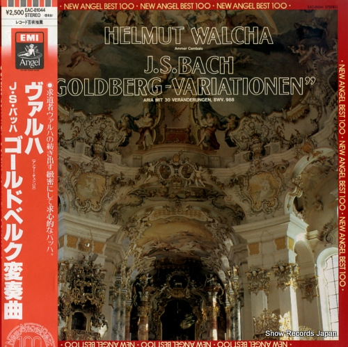 WALCHA, HELMUT bach; goldberg-variationen EAC-81044