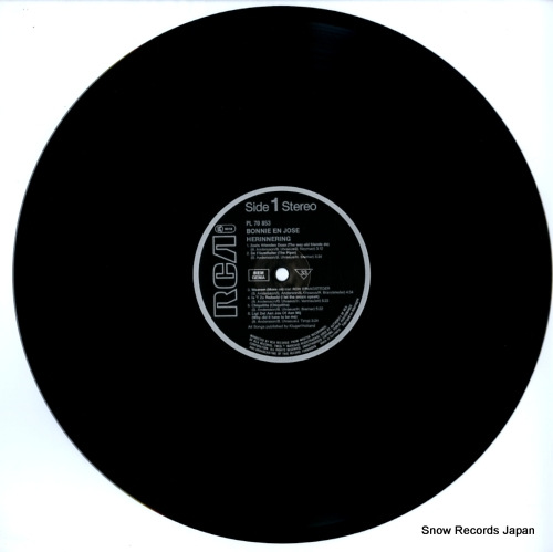 BONNIE AND JOSE herinnering PL-70853