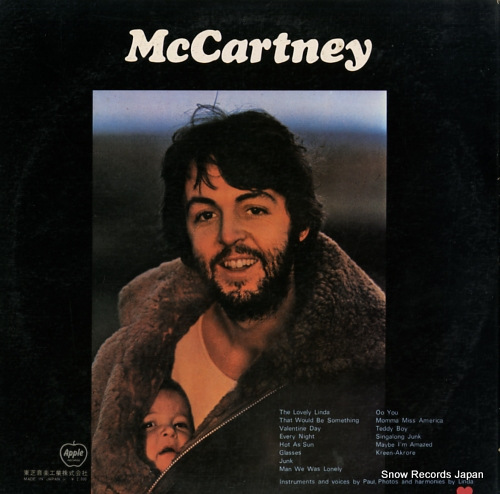 MCCARTNEY, PAUL mccartney AP-8963