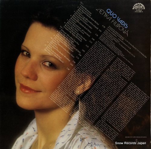 FILIPOVA, LENKA quo vadis 11133289H