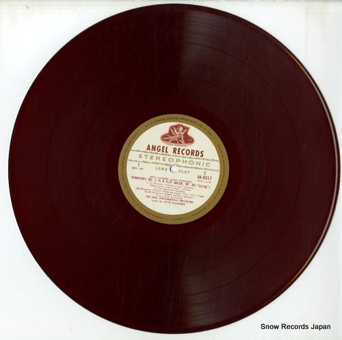 KLEMPERER, OTTO schumann; symphony no.1 in b flat major, op.38 