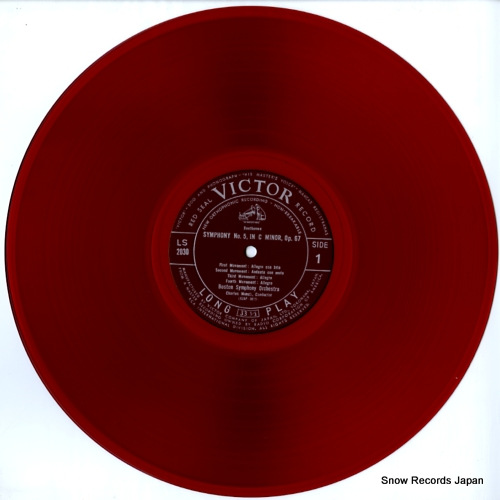 MUNCH, CHARLES beethoven; 5th symphony / schubert; unfinished symphony LS-2030