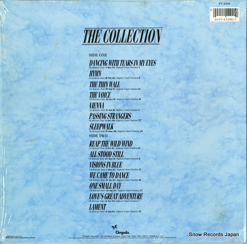 ULTRAVOX the collection FV41490