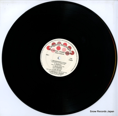 RANGLIN, ERNEST boss reggae sounds ranglin S106