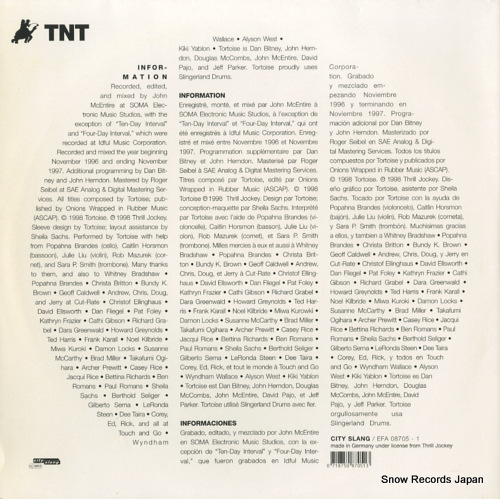 TORTOISE tnt EFA08705-1
