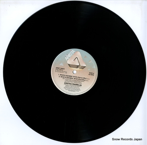 FRANKLIN, ARETHA who's zoomin' who ARIST22633