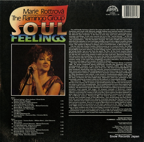 MARIE ROTTROVA soul feelings 103947-1311