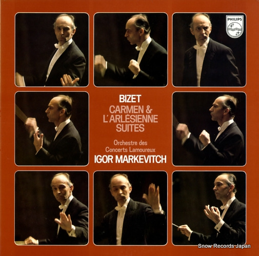 MARKEVITCH, IGOR bizet; carmen&l'arlesienne suites 13PC-239