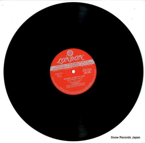 KERTESZ, ISTVAN brahms; symphony no.2 in d major K15C7034