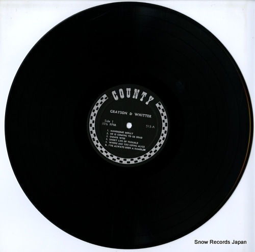 GRAYSON AND WHITTER the recordings of grayson & whitter COUNTY513
