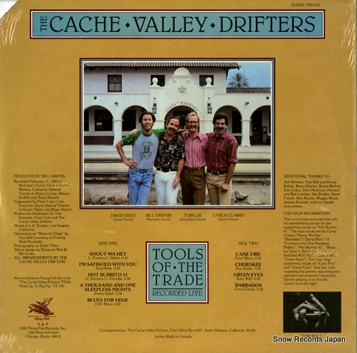 CACHE VALLEY DRIFTERS, THE tools of the trade FF290