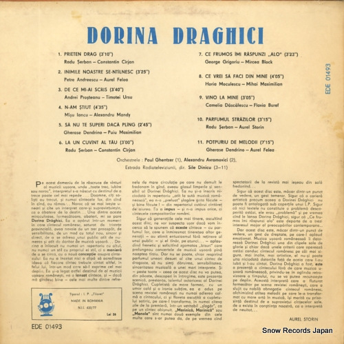 DORINA DRAGHICI dorina draghici EDE01493