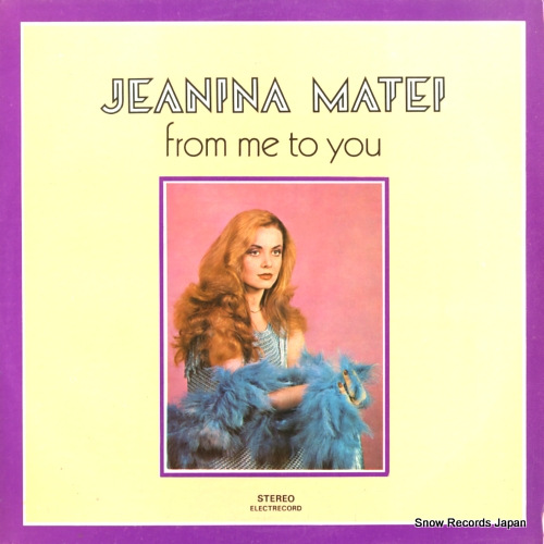 JEANINA MATEI from me to you ST-EDE02144