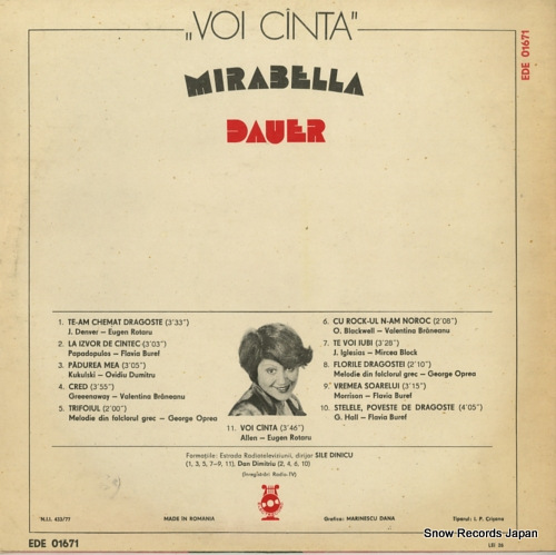DAUER, MIRABELLA voi cinta EDE01671