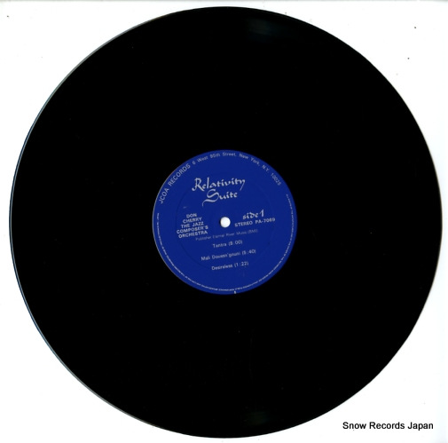CHERRY, DON relativity suite PA7069