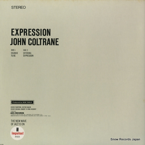 COLTRANE, JOHN expression VIM-4626