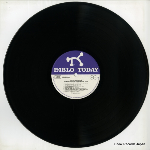 VAUGHAN, SARAH, AND DUKE ELLINGTON song book two 28MJ3004