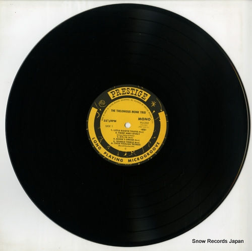MONK, THELONIOUS the thelonious monk trio VIJ-235