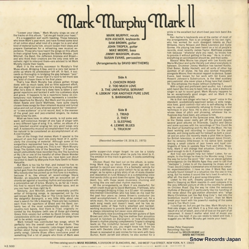 MURPHY, MARK mark ii YX-7007-MR