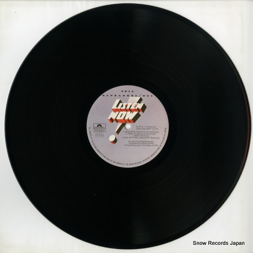 MANZANERA, PHIL 801 / listen now MPF1117